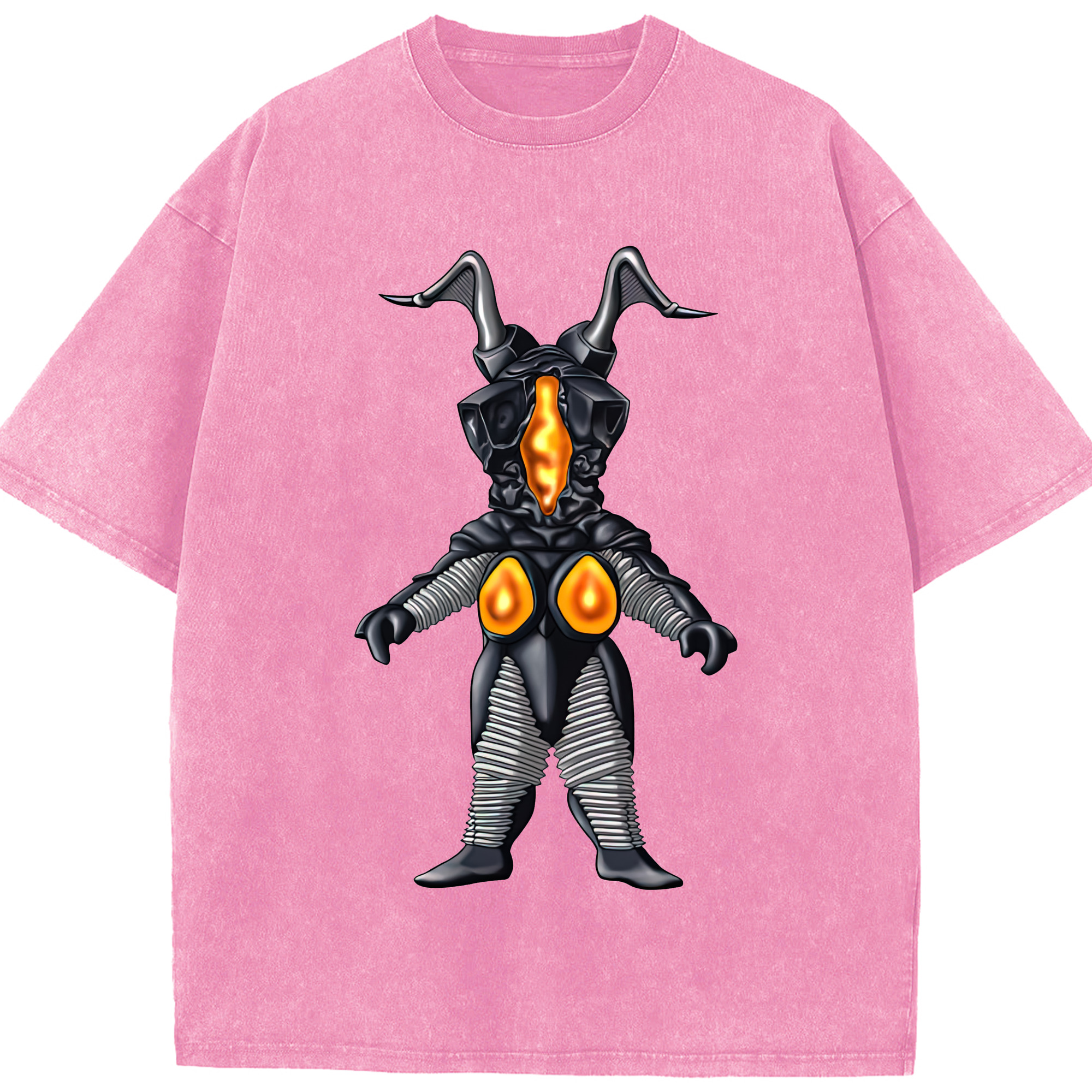 （画像用） ウルトラマン Ultraman 綿100% ヴィンテージ風 半袖Tシャツ（フロントプリント）